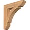 Ekena Millwork Thorton Slat Smooth Bracket, Western Red Cedar, 3 1/2"W x 18"D x 18"H BKT04X18X18THR06SWR - alternate 1